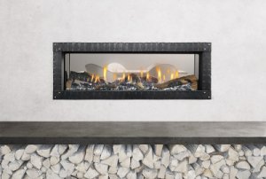 Heat & Glo Mezzo See-Through Gas Fireplace