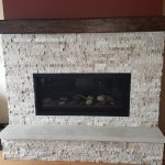 Contemporary Style Fireplace