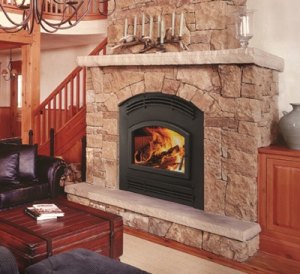 Quadra-Fire Pioneer-III Wood-Burning Fireplace