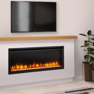 Boyd Modern Farmhouse Cabinet with 50" Electric Fireplace
