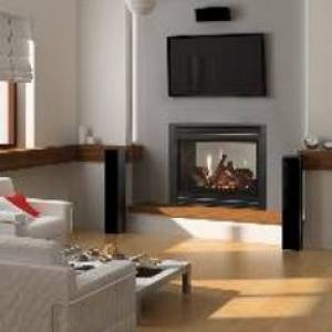 Heat-n-Glo ST-36TR See-Through Gas-burning Fireplace