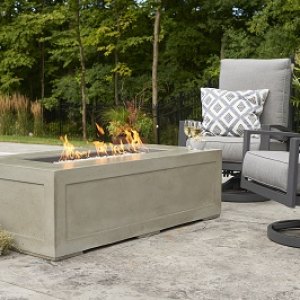 Cove Linear Gas Fire Pit Table