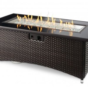 Balsam Montego Linear Gas Fire Pit Table