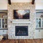 Kozy Heat Carlton 39 with Arched Mission screen front and Biltmore real stone veneer
