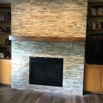 Sierra Shadowstone with Gas Fireplace and Custom mantel