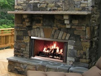 Heat-n-Glo Montana Outdoor Wood Fireplace