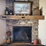 Kozy Heat Carlton gas fireplace with Juneau Ledge
