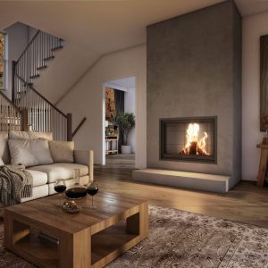 Valcourt Frontenac Wood Fireplace