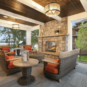 Napoleon Riverside 36" Outdoor Fireplace