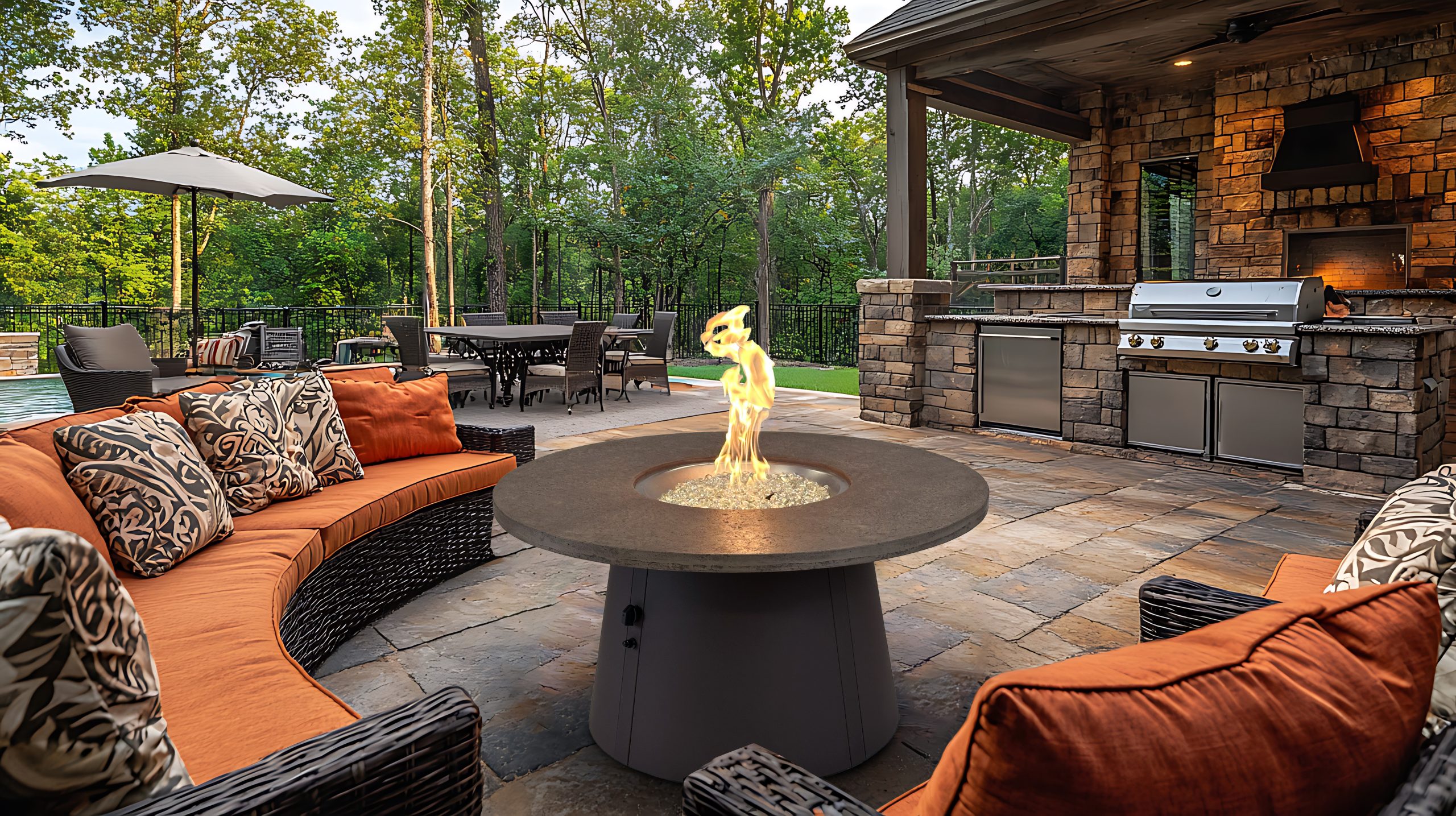 The Outdoor GreatRoom Company Cirvalo Fire Table - Thumbnail 2