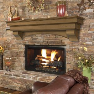 Celeste Mantel Dune Finish