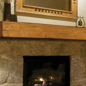 Lexington Mantel Shelf - Rustic Distressed