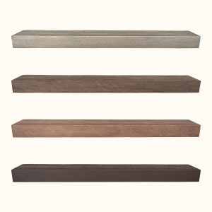 Ambiance Sawmill Slab Non-combustible Mantel