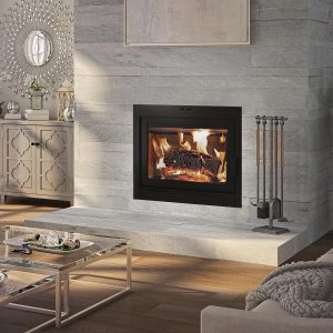 Ambiance Elegance 40 Clean Face Wood Fireplace