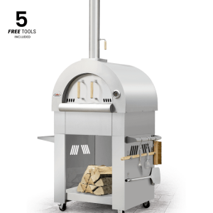 Ciao Bella Primo with stand wood burning pizza oven