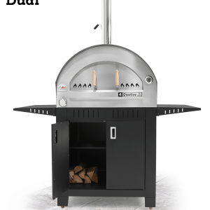 Ciao Bella Quattra Dual Wood/Gas with stand pizza oven