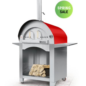 Ciao Bella Quattro with stand wood burning pizza oven