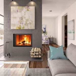 Renaissance Uptown 600 Wood Fireplace