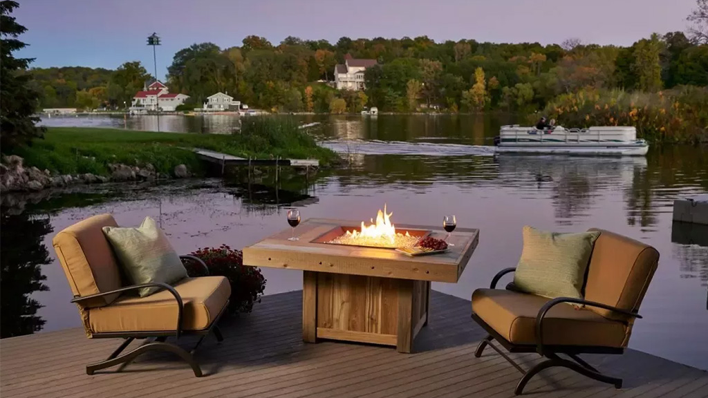 vintage outdoor seating